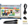 IBest 7 inch Capacitive Touch Screen HDMI LCD 1024 * 600 Rev 3.1 IPS Display Monitor for Raspberry Pi Banana Pi Banana Pro BB Black, Support Windows 10/8.1/8/7 Various Systems