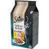 Sheba Délices Du Jour in Salsa Cat Busta Multipack 6x50G POLLO SALMONE TACCHINO