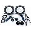 WEB 1 Kit a 2 vie compatibile con ALPINE SXE-1350S da 13,00 cm 130 mm 5 altoparlanti diffusori grigi 40 watt rms 250 watt max impedenza 4 ohm, a coppia