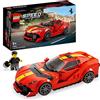 LEGO Speed Champions Ferrari 812 Competizione, Modellino di Auto Sportiva da Costruire, Set con Macchina Giocattolo da Collezione, Idea Regalo per Bambini e Bambine da 9 Anni, Serie 2023 76914