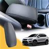 ZCLINKO Compatibile con Seat Ateca/Cupra Ateca FR 2019-2024 2025 Cuscino per Bracciolo Centrale Ateca fr Copertura Protettiva in Pelle PU per Console Centrale per Bracciolo Accessori Ateca (Nero)