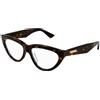 BOTTEGA VENETA Occhiale da vista Bottega Veneta BV1193O col. 002 havana havana transparent