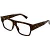 BOTTEGA VENETA Occhiale da vista Bottega Veneta BV1290O col. 002 havana havana transparent