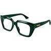 BOTTEGA VENETA Occhiale da vista Bottega Veneta BV1032O col. 006 green green transparent