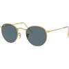 RAY-BAN Occhiale da sole Ray-Ban Round Metal RB3447 col. 9196R5