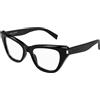 Saint Laurent Occhiale da vista Saint Laurent SL 472 col. 001 black black transparent