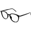 Saint Laurent Occhiale da vista Saint Laurent SL 681/F col. 001 black black transparent