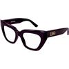 BALENCIAGA Occhiale da vista Balenciaga BB0238O col. 006 violet violet transparent