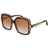 Cartier Occhiale da sole Cartier CT0196S col. 002 havana havana brown