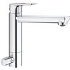 GROHE BauLoop Rubinetto Miscelatore monocomando per lavellocompleto di rubinetto per lavastoviglieinstallazione monoforosistema di installazione GROHE Fast Fixation Plus Cromo 31713000