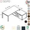 SEIPO Bridge scrivania direzionale mobile portante lineare P.900 struttura a ponte Seipo BR.0096 97 98 + compo 4 DX