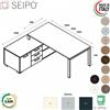 SEIPO Bridge scrivania direzionale mobile portante lineare P.900 struttura ponte Seipo BR.0096 97 98 + compo 4 SX