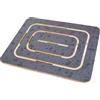 Castelmerlino 137 Pedana Doccia in Compensato Marino Supergrip Antiscivolo cm 54 x 68 per Piatti cm 70 x 90