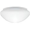 Westinghouse 8704540 Paralume Opal Frosted Mushroom Shade, Vetro, Bianco, 14.3 x 17 x 8.51 cm
