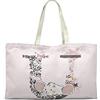 Bonamaison Borsa Tote Stampata 100% Cotone, Borsa Della Spesa Riutilizzabile, Borsa Della Spesa, Lavabile in Lavatrice, Ecologica, Borsa in Tela Con Manici, 50X40 Cm - Progettata E Prodotta in Turchia
