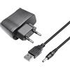 Adam Hall Stands SLED PS USB - Alimentatore universale da 5V USB/DC (spina cava)