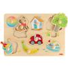 HABA- Puzzle in Legno, Multicolore, 2011813001
