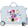 Disney Love Minnie Valigia per bambini Azzurro 50x38x20 cms Rigida ABS Chiusura a combinazione numerica 34L 2,3Kgs 4 Ruote Bagaglio a mano
