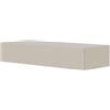 Selsey Veldio - Tavolo da toeletta con cassetto sospeso, 90 cm, colore: grigio beige