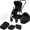 LIONELO MERIL 2-in-1 Carrozzina e Passeggino Neonati, 0-48 Mesi, Fino a 22 Kg, Navicella XXL 9 Kg, Ruote All-Terrain 360°, Schienale Reclinabile, Sospensioni, Cappottina XXL
