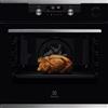 ELECTROLUX KOCDH76X FORNO ELETTRICO DA INCASSO MULTIFUNZIONE COMBINATO 60CM STEAMCRISP 72LT CLASSE F COLORE NERO - PROMO