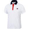 Fila Maglietta da uomo Fila Polo Stripes White/Stripes L