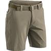 maier sports Nil Short M, Pantaloncini da Trekking da Uomo, Bermuda idrorepellenti per Trekking ed Escursioni, Senza PFC, MSTRETCH PRO 4 & Dryprotec, Marrone, 52 (W34/L32)