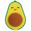 Legami - Temperino con Gomma, Contenitore svuotabile, Cancellatura morbida e pulita, 4x5,7 cm, Tema Avocado