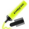 edding 345 evidenziatori - giallo - 1 evidenziatore - punta a scalpello da 2 - 5 mm - ideale per evidenziare i testi e le note
