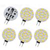 ShuoHui LED G4, 12 V, 24 V, dimmerabile, 3,5 W, 350 lumen, 15 SMD 5630 DC, 10 V, 5 pezzi, bianco caldo 3000 K (10)
