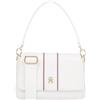 Tommy Hilfiger Donna Borsa a Tracolla Poppy con Manico, Avorio (Ecru Corp), Taglia Unica