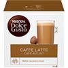 Nescafé capsule Dolce Gusto, aroma CAFFELATTE - conf. da 16 CAPSULE
