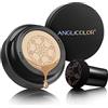 Anglicolor CC Cream,Fondotinta coprente professionale waterproof a lunga tenuta,Fondotinta compatto Opaco Oil Control,Con Spugna con testa a fungo rotonda per il trucco (#04 Buff Beige, 15ml)