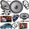 Hertz Kit 6 Casse Altoparlanti Hertz K165+X130 Ant+Post per Ford Ka