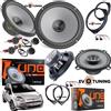 Hertz Evotuning Kit 6 Casse Altoparlanti Hertz K165+X130 Ant+Post per Fiat Punto Evo