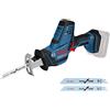 Bosch Professional 06016A5004 Sega a Sciabola Gsa 18 V-Li C, Senza Batteria, Lame Incluse, in Cartone