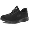 Skechers Summits Top Player, Scarpe da ginnastica Donna, Black Mesh White Trim, 42 EU