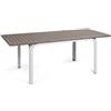Nardi - arredamento giardino Tavolo Alloro 140 Ext 140/210 X 100 NARDI