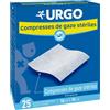 Urgo - Compresse a gas sterili - Assorbimento - Confezione da 25 bustine da 2 compresse - 10 x 10 cm