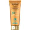 Biopoint Solaire - Latte Solare Corpo Sublimante SPF 30 con Acceleratore di Abbronzatura, Azione Antiossidante e Idratante, Dona una Pelle Dorata e Luminosa, 200 ml