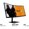 Acer Acer Nitro XV5 XV345CUR V3 Monitor PC 86,4 cm [34] 3440 x 1440 Pixel UltraWide Quad HD LED Nero (87cm 34 ZeroFrame Curved 1000R 180Hz VA WQHD 21:9 1ms/0.5ms[GTG Min.] 300nits HDMI DP Type-C MM Audio out USB2.0x2[2up 2down] HDR10) UM.CX5EE.304
