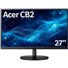 Acer Acer CB2 UM.HB2EE.320 Monitor PC 68,6 cm [27] 2560 x 1440 Pixel Wide Quad HD LED Nero (Vero CB272UE3bmiprux 27 HDMI DP USB-C) UM.HB2EE.320