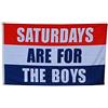 AZ FLAG Bandiera Saturdays are for the boys 150x90 cm 2 Occhielli | Uso interno ed esterno bandiera decorativa del dito medio doppie cuciture e bordi rinforzati con occhielli metallici