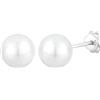 Elli Orecchini a Perno da Donna in Argento 925/1000