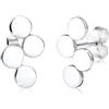 Elli Orecchini da donna in argento Sterling 925 placcato oro 0312560516, Argento sterling, Ohne