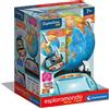 Clementoni Sapientino Più - Esploramondo Real Time, Mappamondo Bambini 7+ Anni,