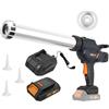 MAXXT Pistola per Calafatare Senza Fili - 2,0AH Batteria inclusa, Design Anti-Gocciolamento, compatibile 300-600ml Sacchetti in Salsiccia