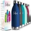 HoneyHolly Borraccia Termica, 18/8 Acciaio Inox Bottiglia Termica - 1000ML - Senza BPA Borraccia Palestra, Isolato Sottovuoto, Antigoccia, Bottiglia Acqua Termos per Scuola, Sport, Ufficio