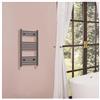 OCEAN ITALY S.R.L. OCEAN ITALY Scaldasalviette Termoarredo Bagno 800x600mm Radiatore a Parete in Acciaio al Carbonio Riscaldamento ad Acqua Calda Antracite