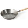 Home Padella Castagne in ferro 30cm, Manico in Legno, 4634830